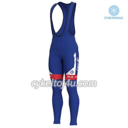 Cykelbukser 2018 FDJ N001 Vinter Thermal Fleece